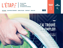 Tablet Screenshot of letape.org